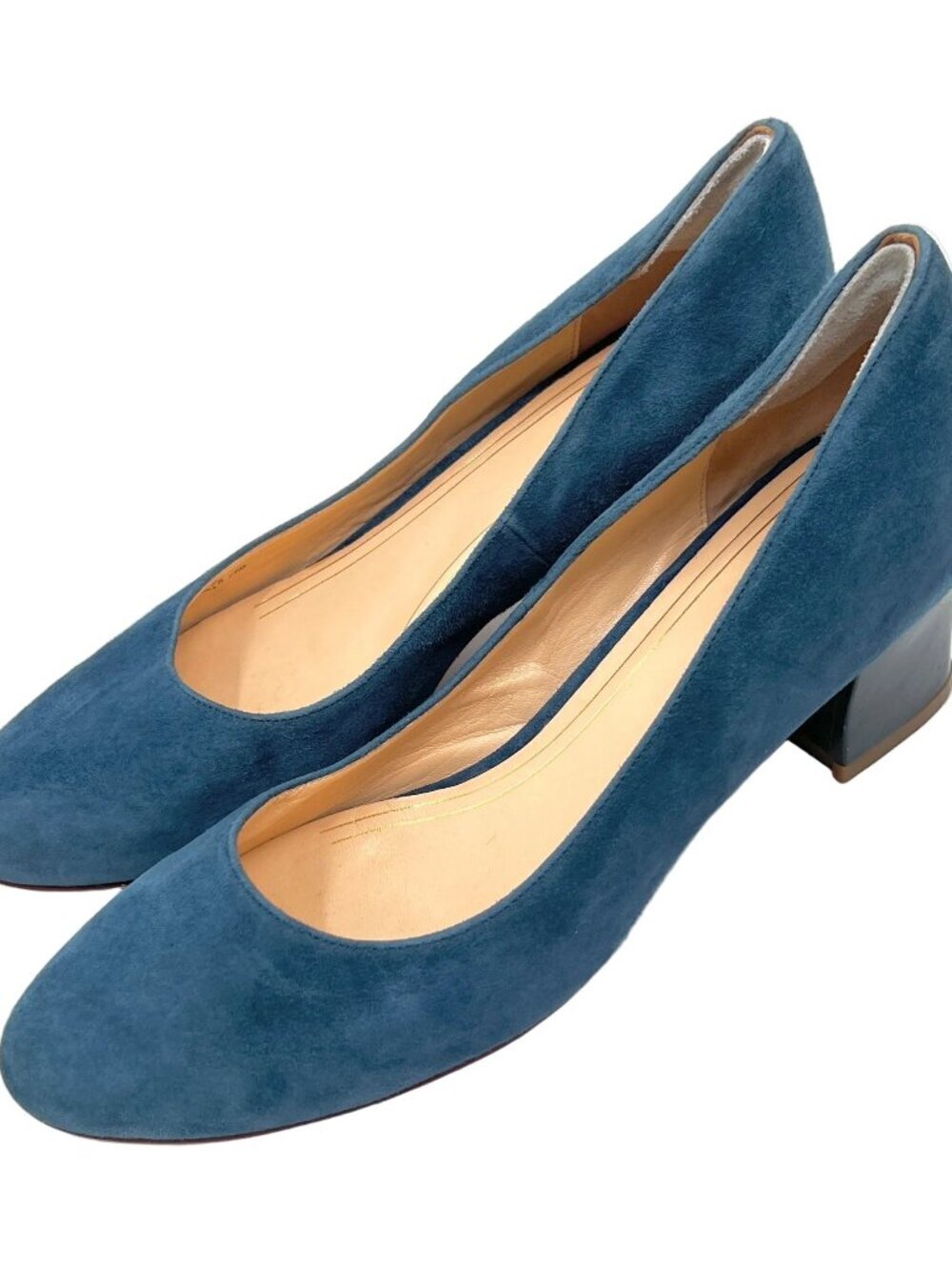 Cole Haan Suede Leather Heel Shoes - Picture 4 of 6